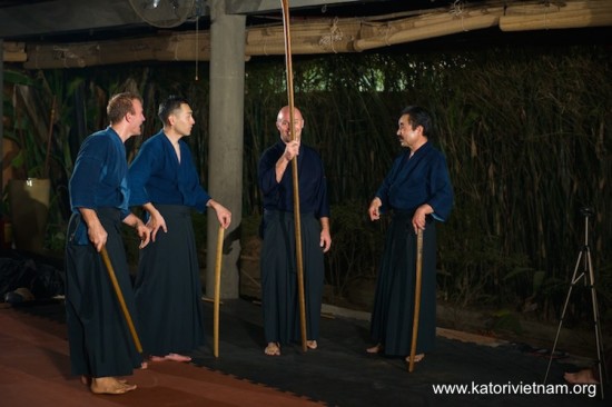 kenjutsu seminar III otake nobutoshi sensei Katori Vietnam