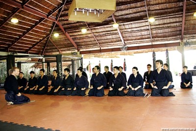 Katori Kenjutsu training Shobukan Vietnam