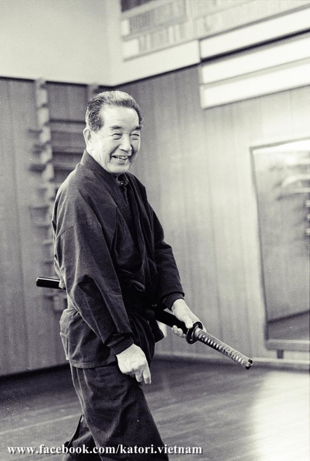 Katori Shinto Ryu sensei Otake Risuke 