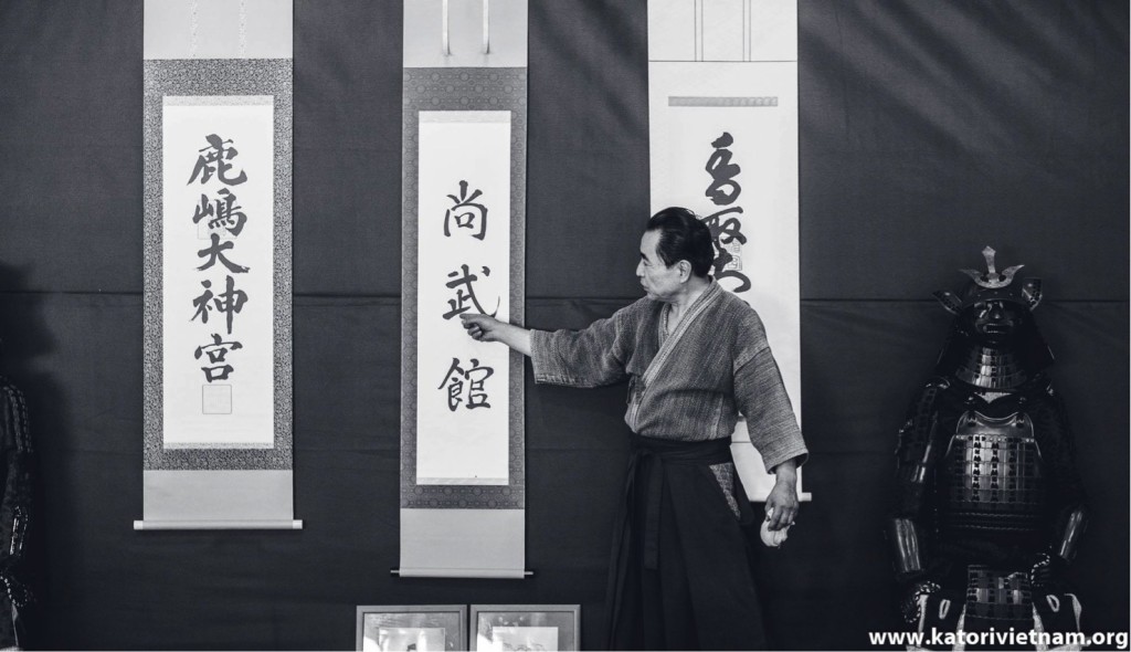võ đường kiếm thuật kenjutsu Shobukan Việt Nam Otake Nobutoshi giải thích ý nghĩa của Shobukan 
