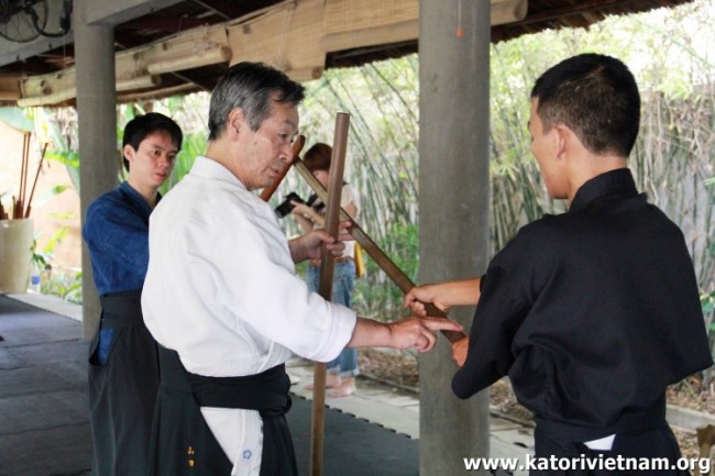 kenjutsu seminar Shobukan Vietnam