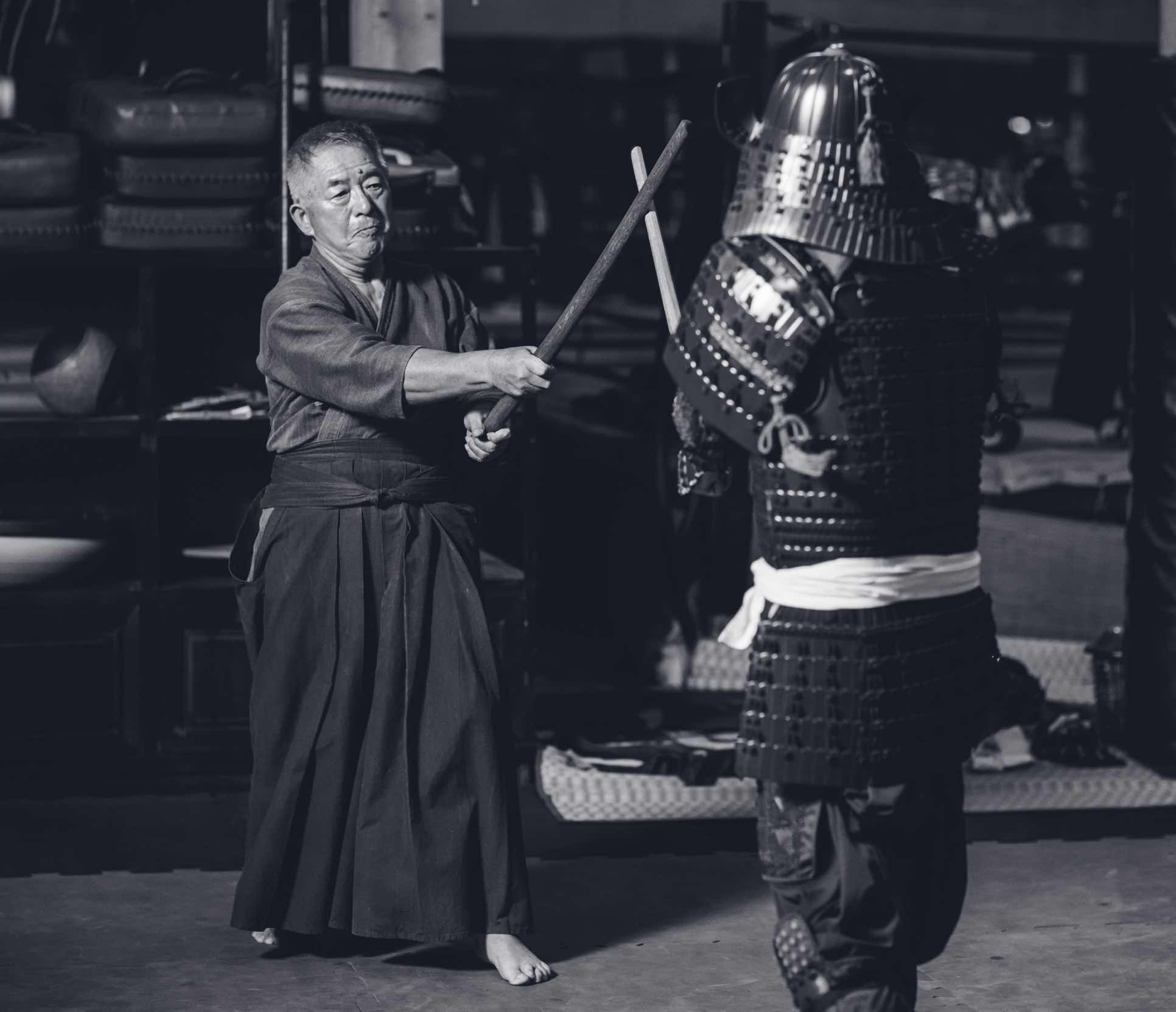 traditional training katori kenjutsu