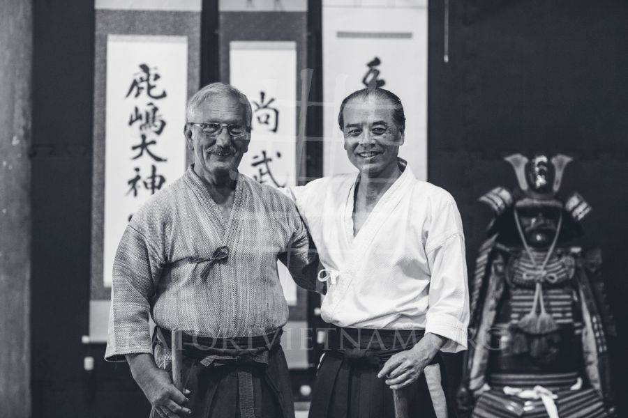 Budo At Shobukan kenjutsu dojo Vietnam