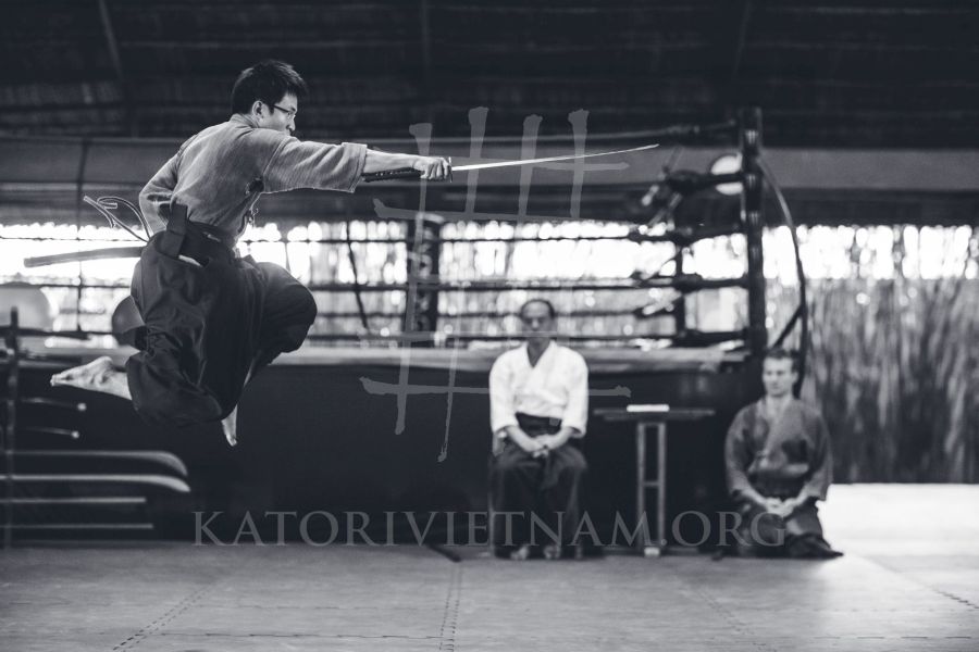 Budo At Shobukan kenjutsu dojo Vietnam